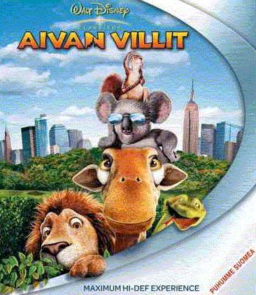 DISNEY KLASSIKKO 46 - AIVAN VILLIT - Blu-ray